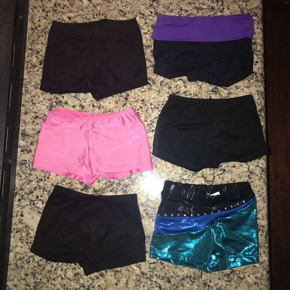 Dance/Gymnastics Spandex Shorts